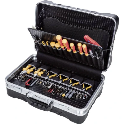 Afbeelding van Bernstein Tools for Electronics Gereedschapskoffer (met inhoud) 82 delig Elektricien