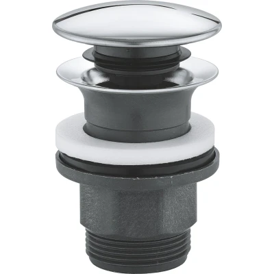 Afbeelding van GROHE QuickFix waste set met push open plug