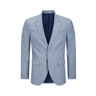 Afbeelding van JACK &amp; JONES PREMIUM gemêleerd slim fit colbert JPRRIVIERA blauw