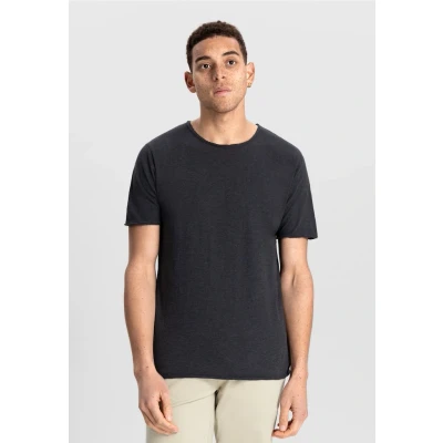 Afbeelding van Dstrezzed MC Queen Tshirt basic, Heren, Maat: 3XL, Anthra melange