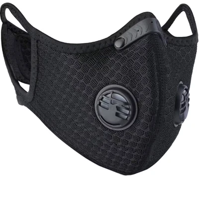 Afbeelding van Mirage Neus /mondmasker Met Filter Polyester Zwart