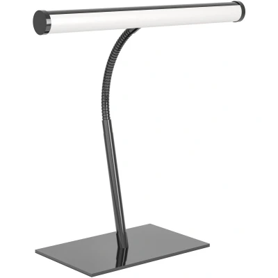 Afbeelding van EGLO Riccione Tafellamp Bureaulamp 39.5 cm Zwart Nikkel Instelbaar wit licht (warm, neutraal en daglicht) Dimbaar
