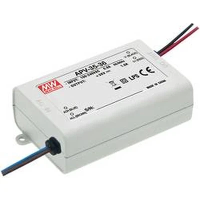 Afbeelding van Mean Well APV 35 12 LED transformator Constante spanning 36 W 0 3.0 A V/DC Niet dimbaar, Overbelastingsbescherming 1 stuk(s)