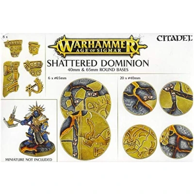Afbeelding van Age Of Sigmar: Shattered Dominion: 65 And 40Mm Round