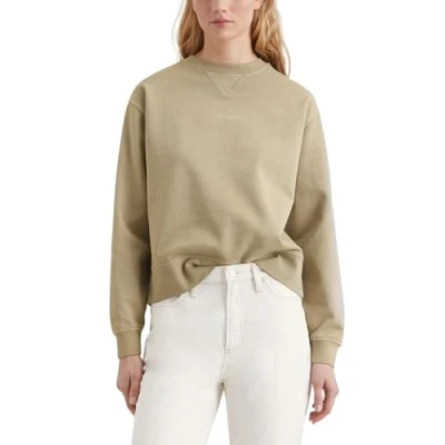Afbeelding van Marc O&#039;Polo Denim MIT Kuscheliger Innenseite Sweater, Dames, Maat: XS, Dusky green