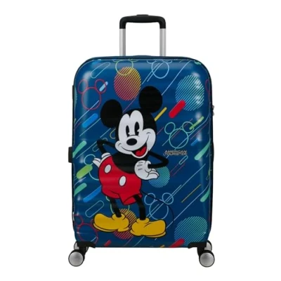 Afbeelding van American Tourister Wavebreaker Disney koffer, 67 cm 64 liter, meerkleurig (Mickey Future Pop), koffer (67 L),