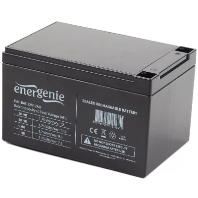 Afbeelding van Gembird BAT 12V12AH Sealed Lead Acid (VRLA) 12Ah 12V UPS accu