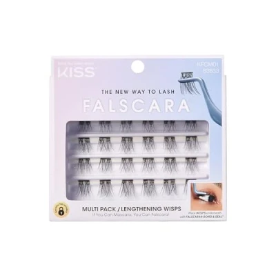 Afbeelding van Kiss Falscara eyelash length wisps 1 set