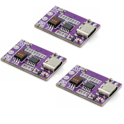 Afbeelding van 3 stuks type C PD/QC/AFC snellaaddecoy triggermodule, ondersteuning 5 V 9 12 15 20 vaste spanningsuitgang, Decoy Fast Charge Trigger module