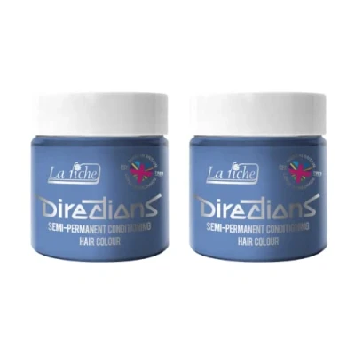 Afbeelding van La Riche Directions Semipermanente haarverf, 100 ml, blik van 2 stuks, zilver