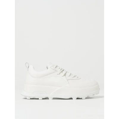 Afbeelding van Leather Lace Up Sneakers with Rubber Sole for Everyday Wear