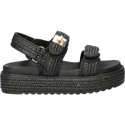 Afbeelding van Steve Madden Bigmona Black Dames Sandalen SM11003034 02002 00S Maat 41