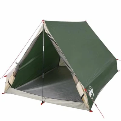 Afbeelding van vidaXL Tent A frame 2 persoons waterdicht groen