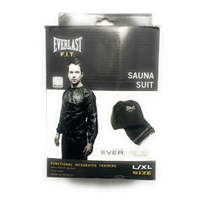 Afbeelding van Everlast P0000438 FIT EVA saunapak zwart/grijs L/XL