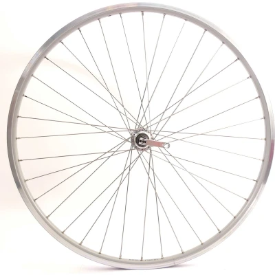 Afbeelding van Achterwiel Connect 28&quot; / 8/9/10 speed 622 x 19 met snelspanner en RVS spaken zilver