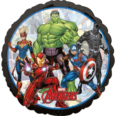 Afbeelding van Amscan The Avengers Helium Ballon Folie 43 Cm Leeg 1 Stuks