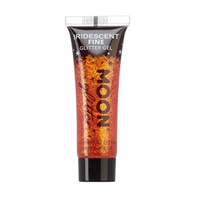 Afbeelding van Moon glitter Gel met schitterende fijne 12 ml kersenrood gezichtsverf