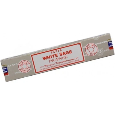 Afbeelding van Wierook Satya White Sage / witte salie