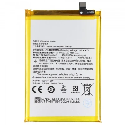 Afbeelding van Accu geschikt voor Xiaomi Redmi 13C, Li Polymer, 3.84V, 5000mAh, 19.2Wh, zonder gereedschap