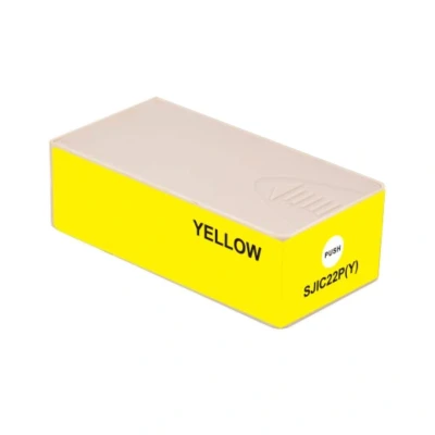 Afbeelding van Huismerk Epson SJIC22P(Y) Inktcartridge Geel