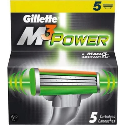 Afbeelding van Gillette Mach3 Power Scheermesjes 5 stuks