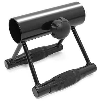 Afbeelding van Yes4All R4JJ Deluxe T Bar Row Platform, volledig 360 draaibaar en eenvoudig te installeren, past op 1 inch standaard 5 cm Olympische stangen, maat M rubberen handgreep