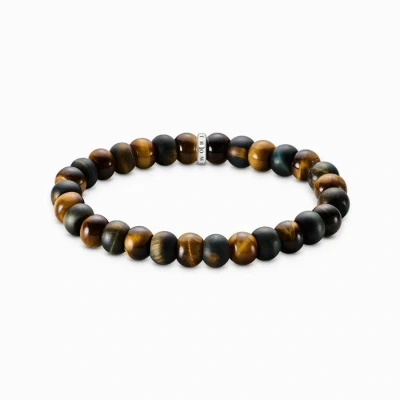 Afbeelding van Thomas Sabo A2196 826 2 L17 Armband Heren Rebel Basics 17cm