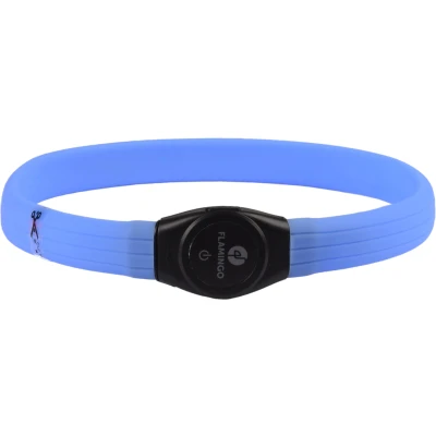 Afbeelding van Visio Light Led Halsband Jumbo Blauw
