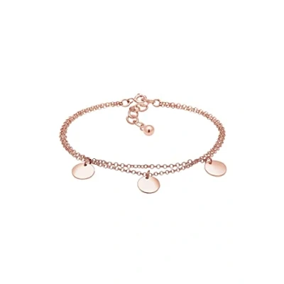 Afbeelding van Elli Dames Cirkel Plaatje Geo in 925 Sterling Zilver