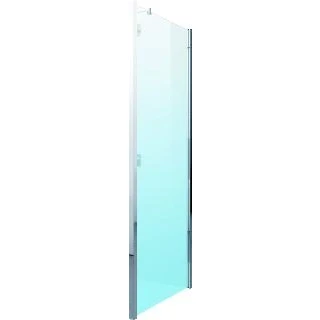 Afbeelding van Novellini Young F1B zijwand in lijn 59 61 cm helder glas mat chr.