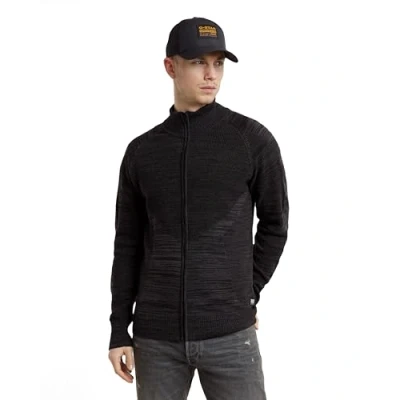 Afbeelding van G Star RAW gemêleerd vest grijs
