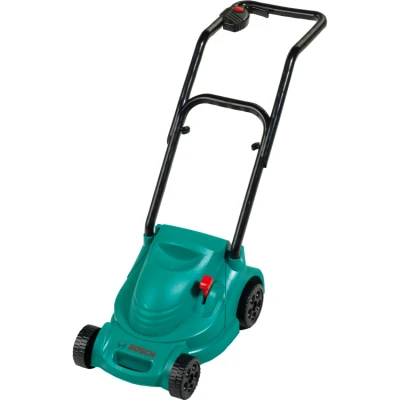 Afbeelding van Theo Klein 2702 Bosch Rotak grasmaaier I Met motorgeluiden tijdens het rijden Afmetingen: 66 cm x 25 49 Speelgoed voor kinderen vanaf 18 maanden