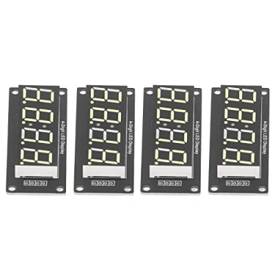 Afbeelding van 4 Set Digit Digitale Buis Segment Module LED Display Board 7 Segmenten Klok TM1637 0.56in Module(Geel MRA041E)