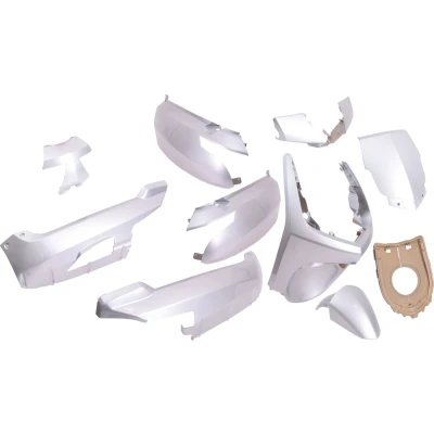 Afbeelding van Edge Plaatset new vivacity vanaf bj. 2008 50cc 2/4 takt 9 delig zilver metallic
