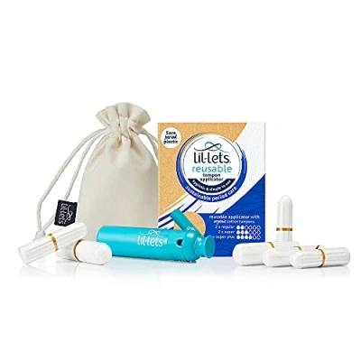 Afbeelding van Lil Lets Herbruikbare Tampon Applicator Verkocht met 6 Organische Tampons