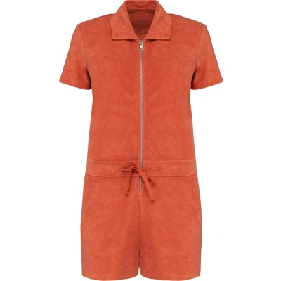 Afbeelding van Native Spirit Ecologisch badstof jumpsuit voor dames NS5002 Pomelo
