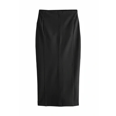 Afbeelding van Next Regular FIT Maxirok, Dames, Maat: 36xR, Black