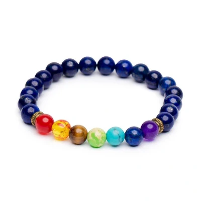 Afbeelding van Badu Chakra Armband Lapis Lazuli Zelfvertrouwen