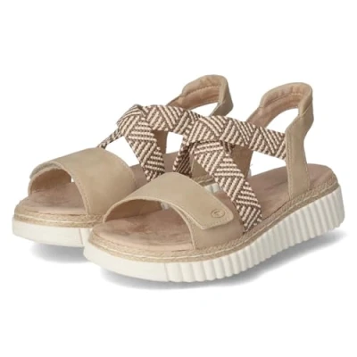 Afbeelding van Tom Tailor Damessandalen 9590350002, zand, 37 EU, EU