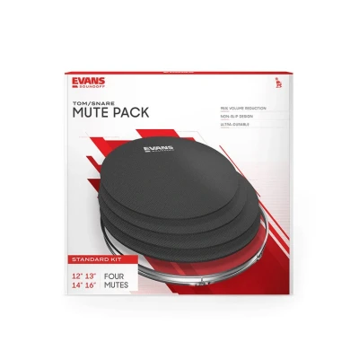 Afbeelding van Evans SO 2346 Soundoff Standard Pack 12&quot;, 13&quot;, 14&quot;, 16&quot; dempmatten set