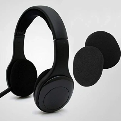 Afbeelding van Oumij Vervangende schuimrubberen oorkussens voor Logitech H800 oordopjes, universeel oorkussen.