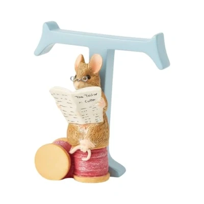 Afbeelding van Beatrix Potter Alfabet Letter T De kleermaker van Gloucester Beeldje