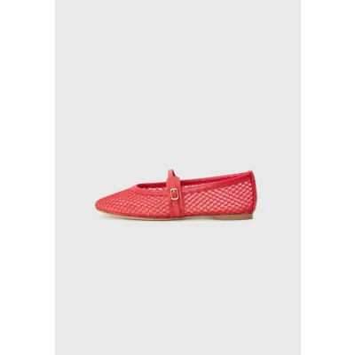 Afbeelding van Steve Madden Rejoice Ballerina&#039;s, Dames, Maat: 36, Cherry red Textiel