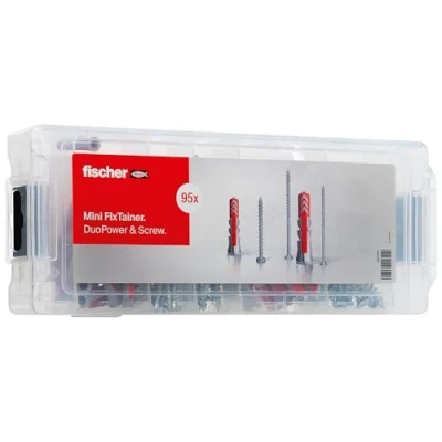 Afbeelding van Fischer, Muurpluggen, MiniFixTainer DuoPower + FPF S (95) (95 Pcs.)
