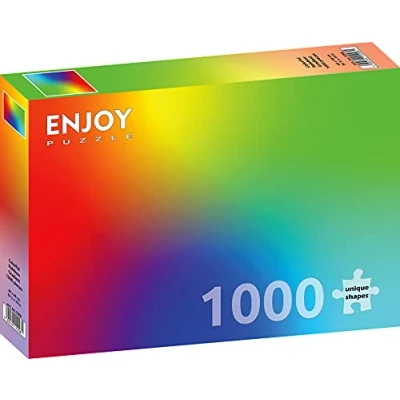 Afbeelding van Enjoy Puzzle Colorful Rainbow Gradient 1000 Teile.