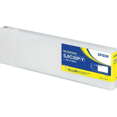 Afbeelding van Epson SJIC30P(Y) C33S020642 Inktcartridge Geel