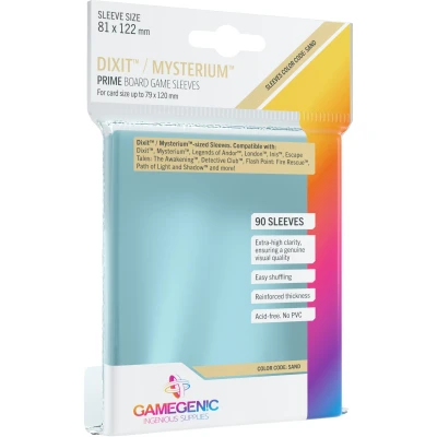 Afbeelding van Gamegenic Prime Board Game Sleeves Sand 81 x 122 mm (90 stuks)