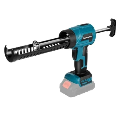 Afbeelding van accu cartridgepers voor Makita 18 V accu, cartridgepers, met 4 snelheden en ledlicht, elektrisch 300 ml cartridges, afdichten, verzegelen (zonder accublauw)