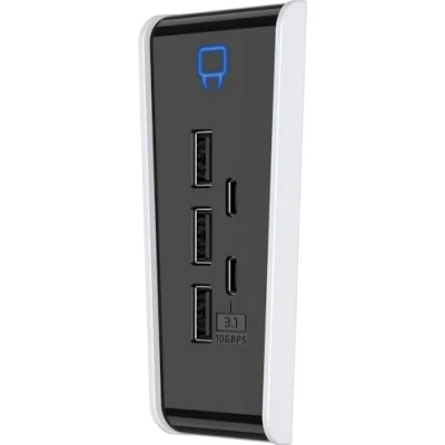 Afbeelding van Venom Hub USB para PS5 Slim 5 Puertos Incluye 3 x 2.0 y 2 Tipo C (PS5)