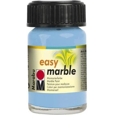 Afbeelding van Marabu easy marble 15 ml Lichtblauw